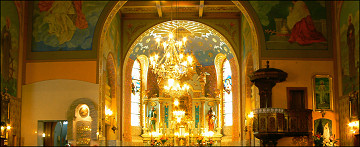 Czaniec / Kościół wewnątrz